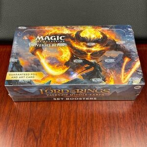 Magic The Gathering Lord of the Rings Tales of Middle Earth Set. New in package.